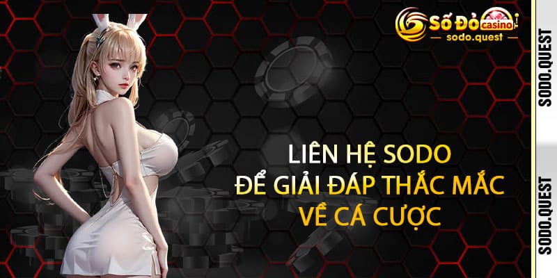 Liên hệ Sodo – Kết nối bất tận, giải pháp tối ưu 1 Liên hệ Sodo để giải đáp thắc mắc về cá cược